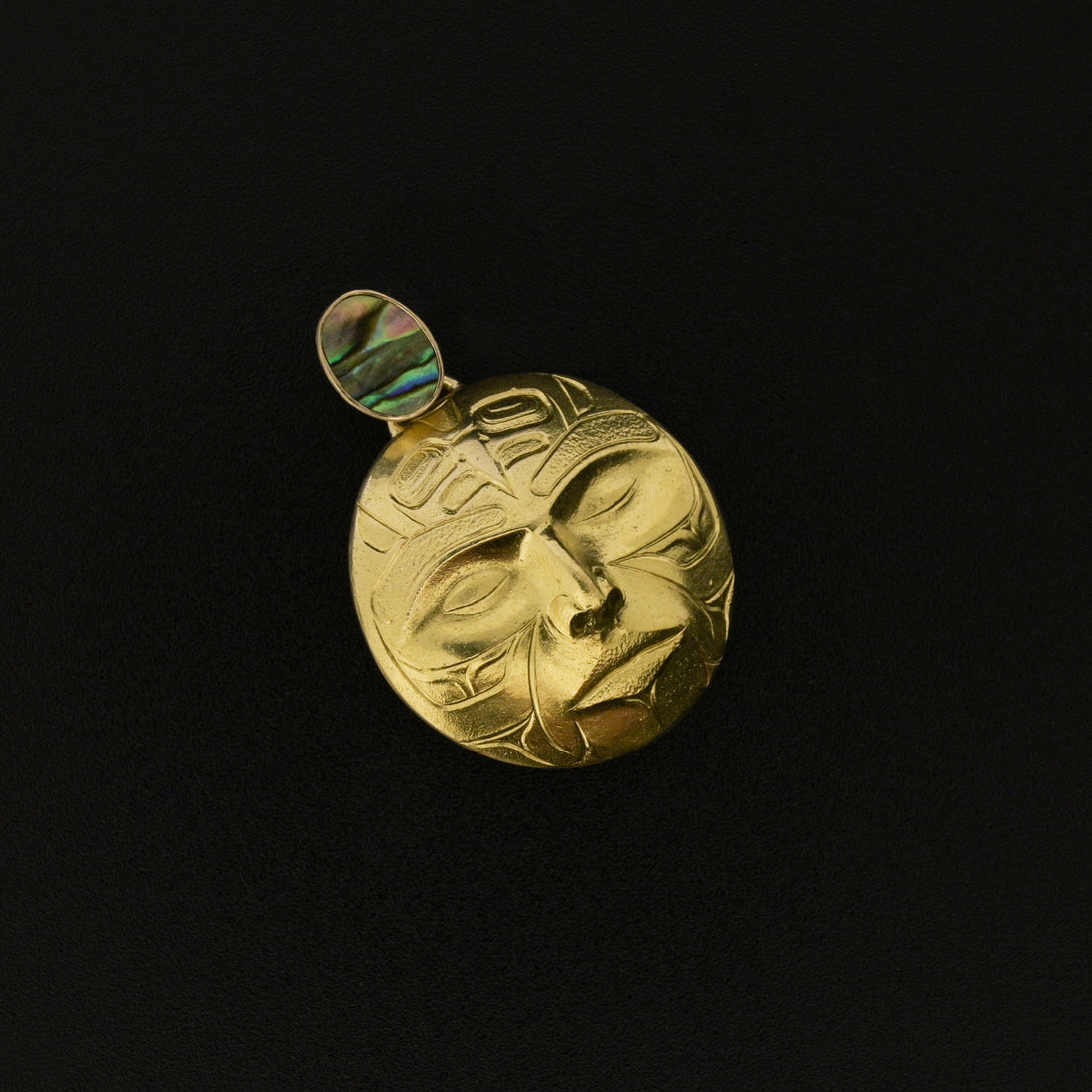 Eagle Ancestor - 18k Gold Pendant