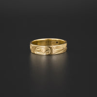 Hummingbird - 14k Gold Ring