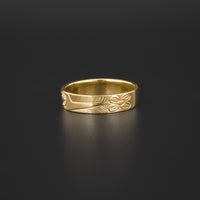 Hummingbird - 14k Gold Ring