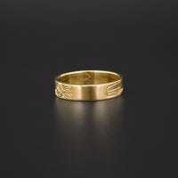 Hummingbird - 14k Gold Ring