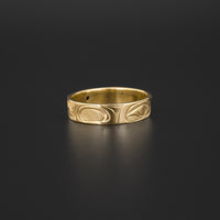 Hummingbird - 14k Gold Ring