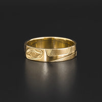 Hummingbird - 14k Gold Ring