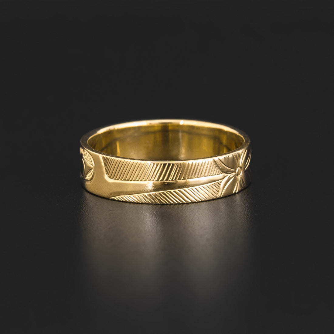 Hummingbird - 14k Gold Ring