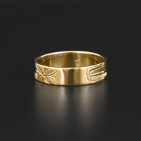 Hummingbird - 14k Gold Ring