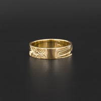 Hummingbird - 14k Gold Ring