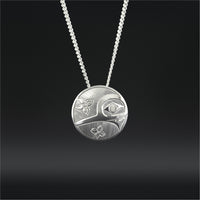 Hummingbird - Silver Pendant