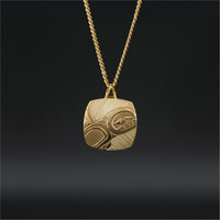 Killerwhale - 14k Gold Pendant