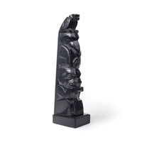 Eagle, Raven, Halibut, and Beaver - Argillite Pole