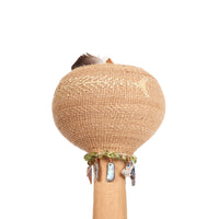 Salmon Bone - Spruce Root Rattle