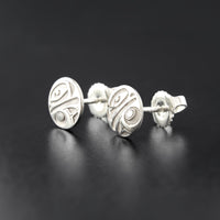 Various Designs - Silver Stud Earrings