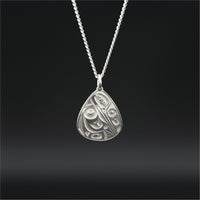 Hummingbird - Silver Pendant