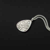 Hummingbird - Silver Pendant
