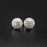 Various Designs - Silver Stud Earrings