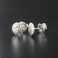 Various Designs - Silver Stud Earrings
