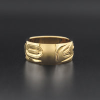 Wolf - 14k Gold Ring