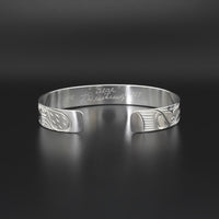 Bear - Silver Bracelet with 14k Gold