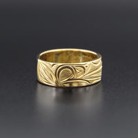 Hummingbird - 14k Gold Ring