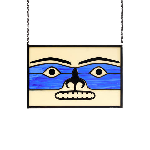Chilkat (Trade Bead) - Stained Glass Panel