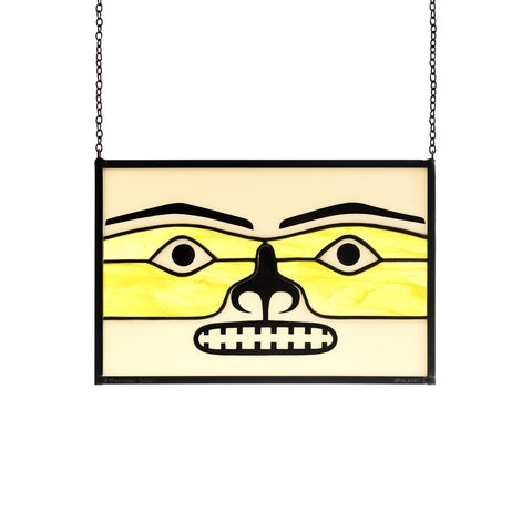 Chilkat (Yellow) - Stained Glass Panel