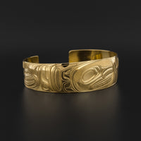 Raven Transforming - 14k Gold Bracelet