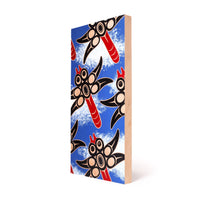 Dragonflies - Red Cedar Panel