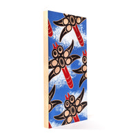 Dragonflies - Red Cedar Panel