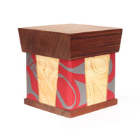 Wolf - Cedar Bentwood Box