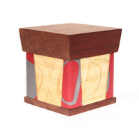 Wolf - Cedar Bentwood Box