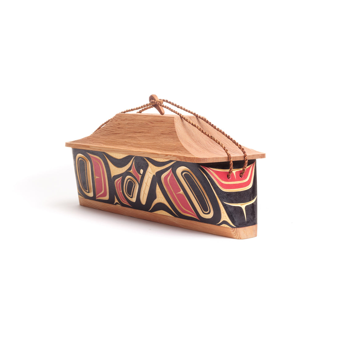 Wolf - Bentwood Canoe Box