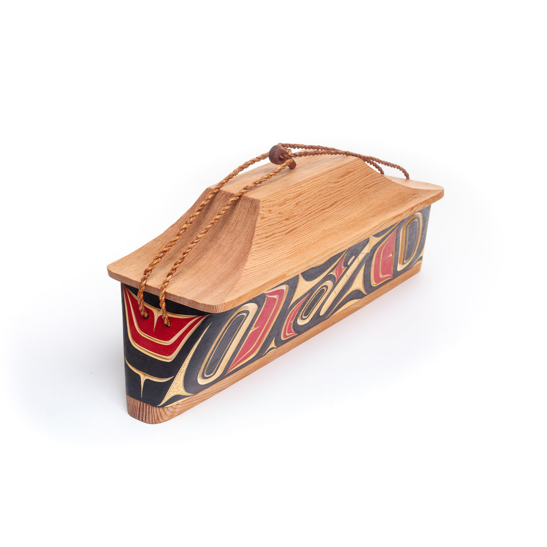 Wolf - Bentwood Canoe Box