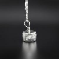 Various Designs - Silver Bead Stopper Pendant
