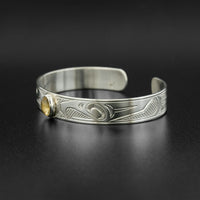 Thunderbirds - Silver Bracelet with Citrine