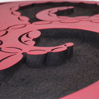 Octopus - Red Cedar Panel