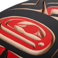 Raven and Sun - 24" Red Cedar Panel