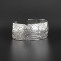 Bear Reflection - Silver Bracelet