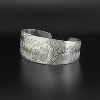 Feeding Time - Silver Bracelet