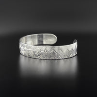 Hummingbird Weave - Silver Bracelet
