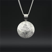 Hummingbird - Silver Pendant