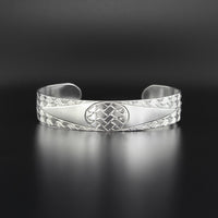 Salish Eye - Silver Bracelet