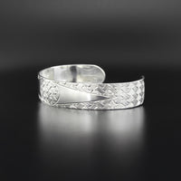 Salish Eye - Silver Bracelet