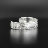 Salish Eye - Silver Bracelet