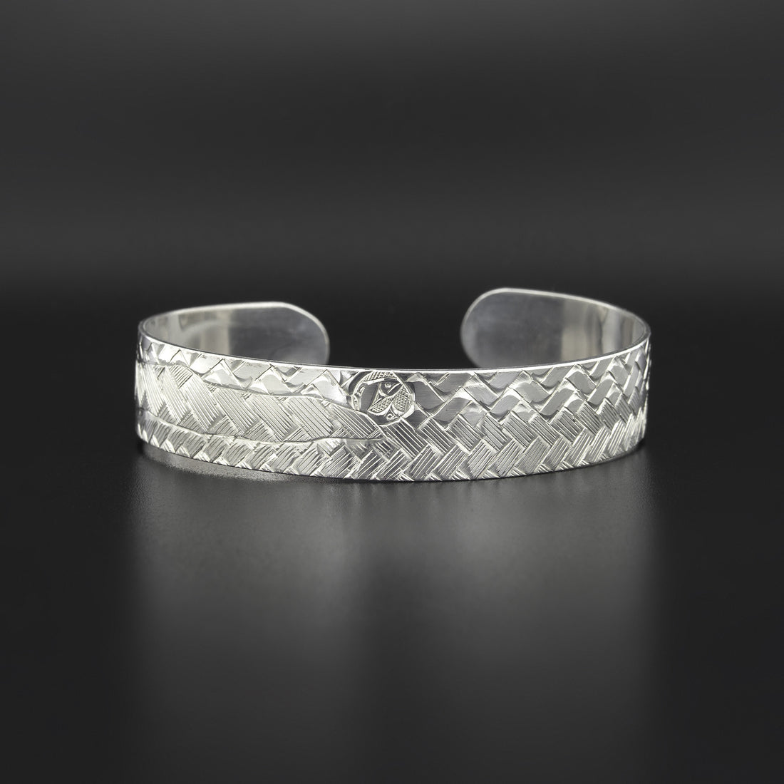 Salmon of the Mouth - Silver Bracelet