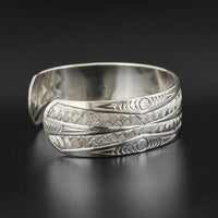 Goat Horn - Silver Bracelet