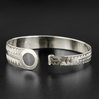 Weaving - Silver Clasping Bracelet