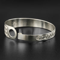 Weaving - Silver Clasping Bracelet