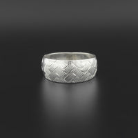 Weaving - Silver Ring