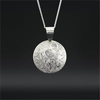 Howling Wolf - Silver Pendant