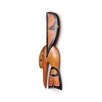 Hummingbird - Yellow Cedar Wall Carving