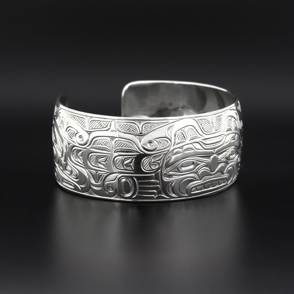 Sisiutl - Silver Bracelet