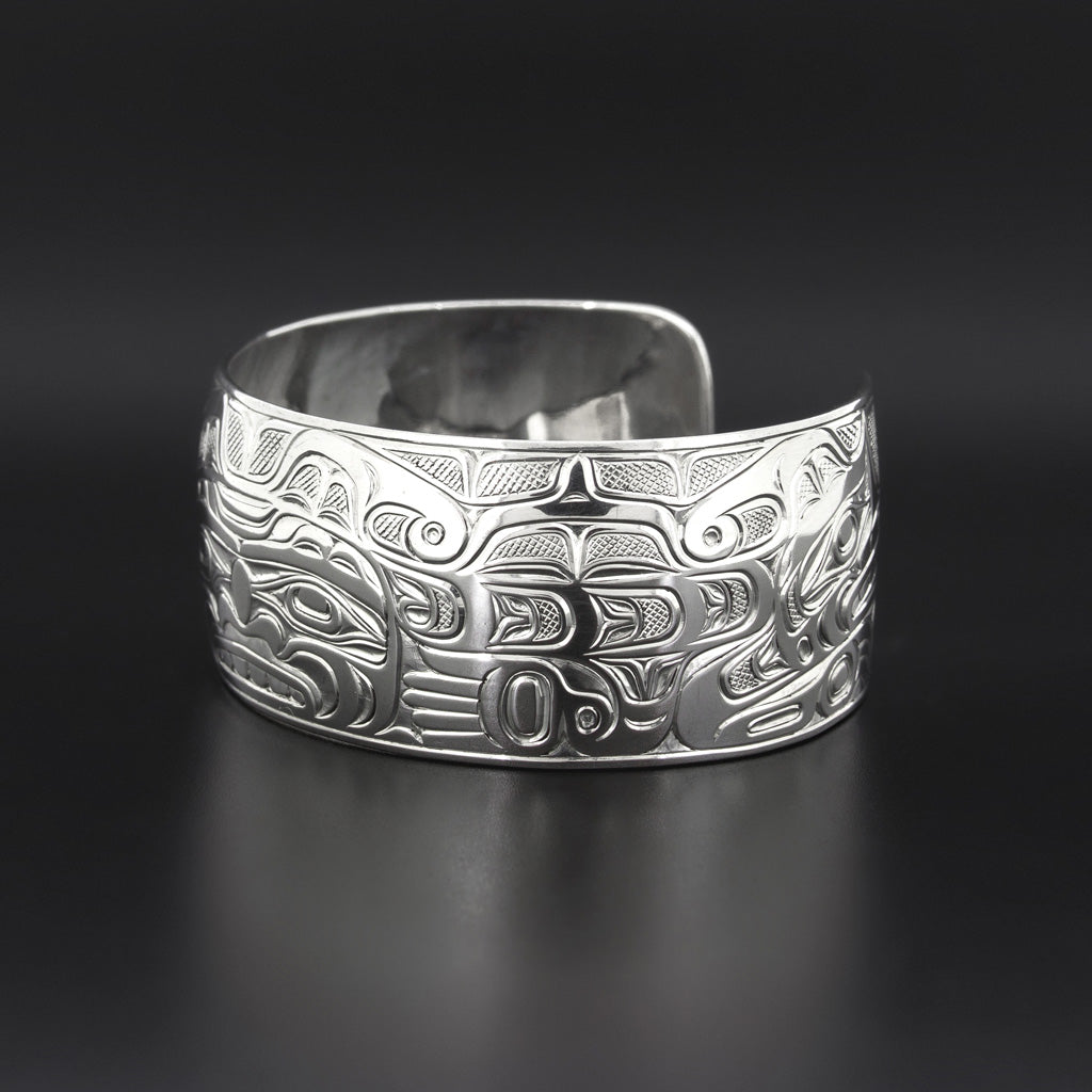 Sisiutl - Silver Bracelet
